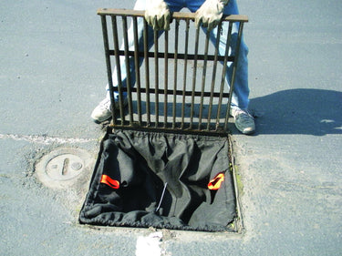 Rectangular, Bag Style Storm Sentinel® Catch Basin Insert, Adjustable, Black - 16x20 (41x51) in. (cm.)